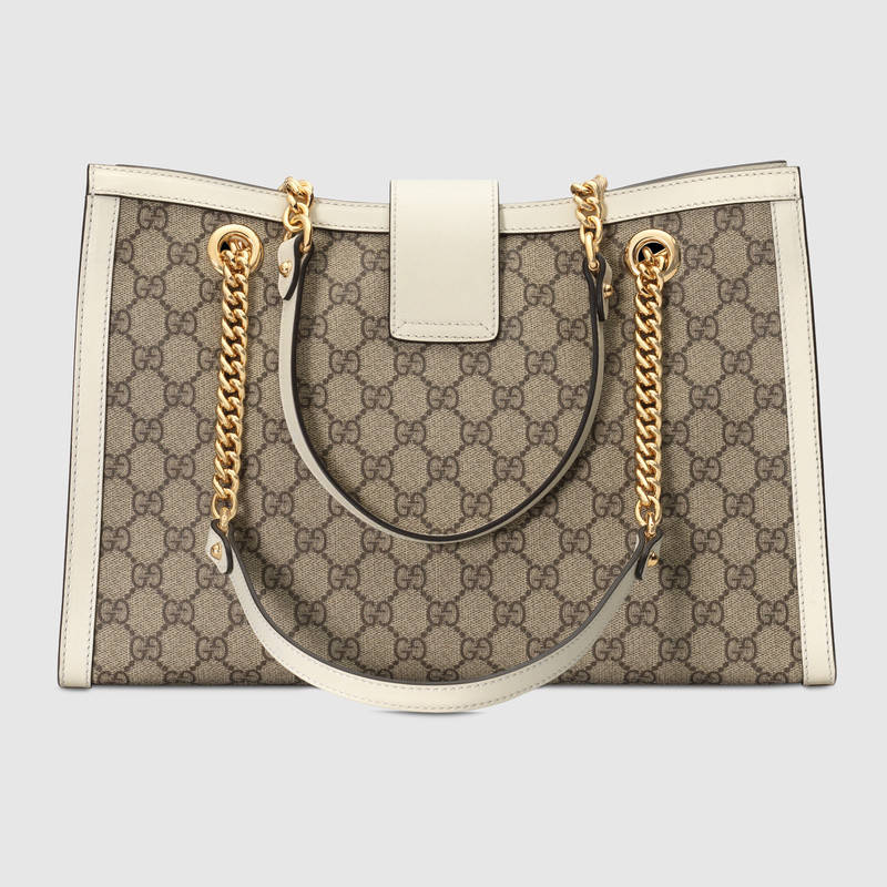 Gucci Padlock Medium GG Shoulder Bag 479197 White 